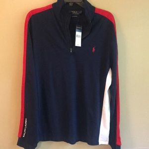 NWT Ralph Lauren lightweight 1/4 zip
